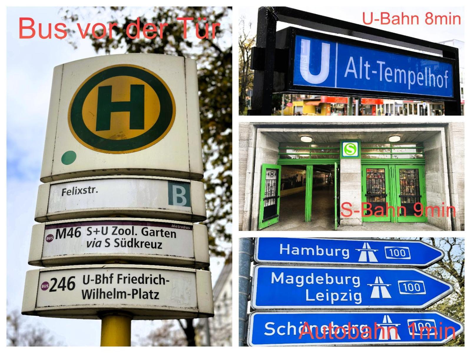 "Ideal" - Berlin Zu Zweit - Citynah, Verkehrsguenstig, Wlan, Supermarkt, Flexibler Check-In Exteriér fotografie